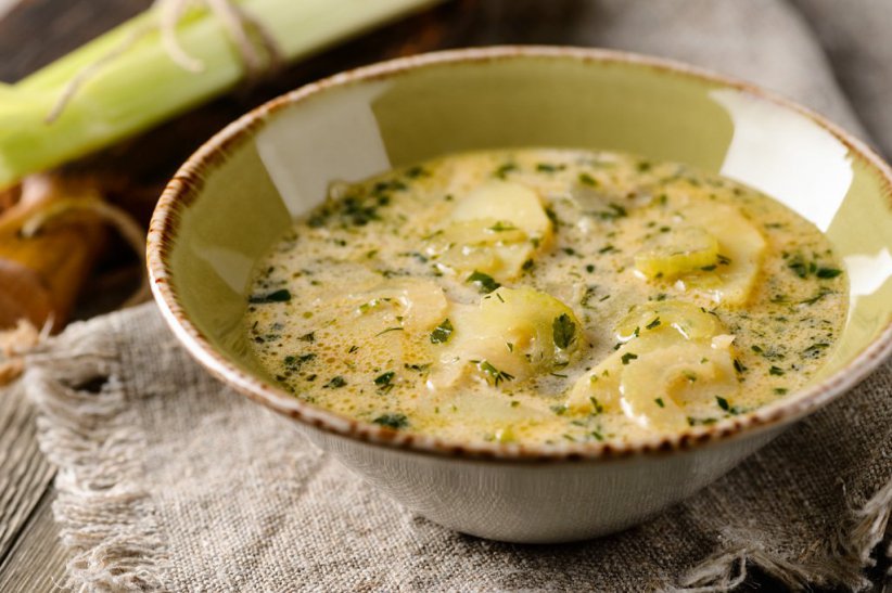 Суп с сельдереем