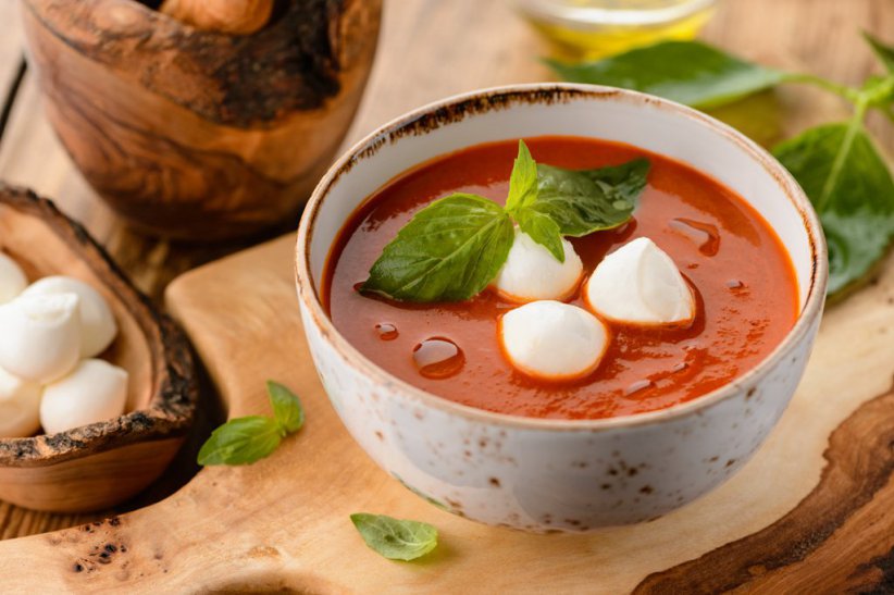 Суп-пюре из томатов