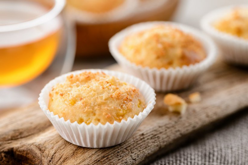 Кексы с лаймом и манго