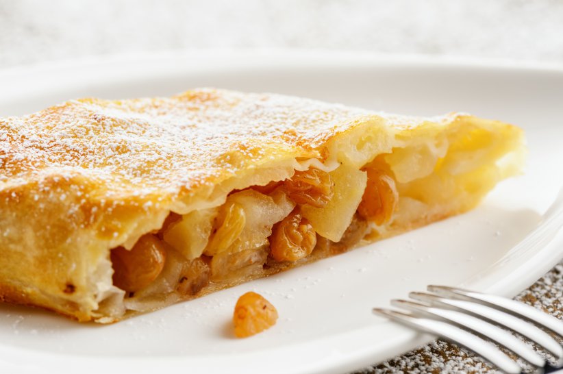 Штрудель яблочный