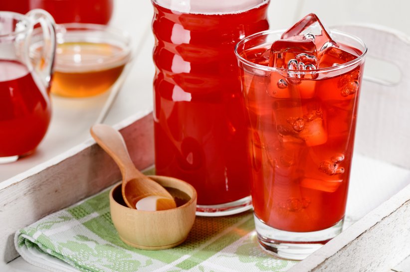 Клюквенно-брусничный морс